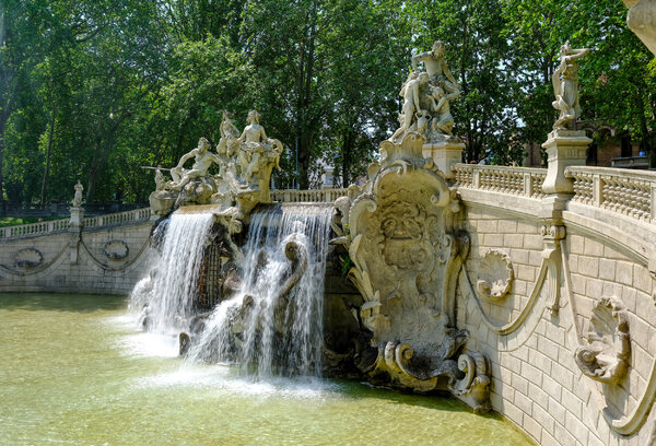 The "Fountain of the Months" - Turin (Italy)